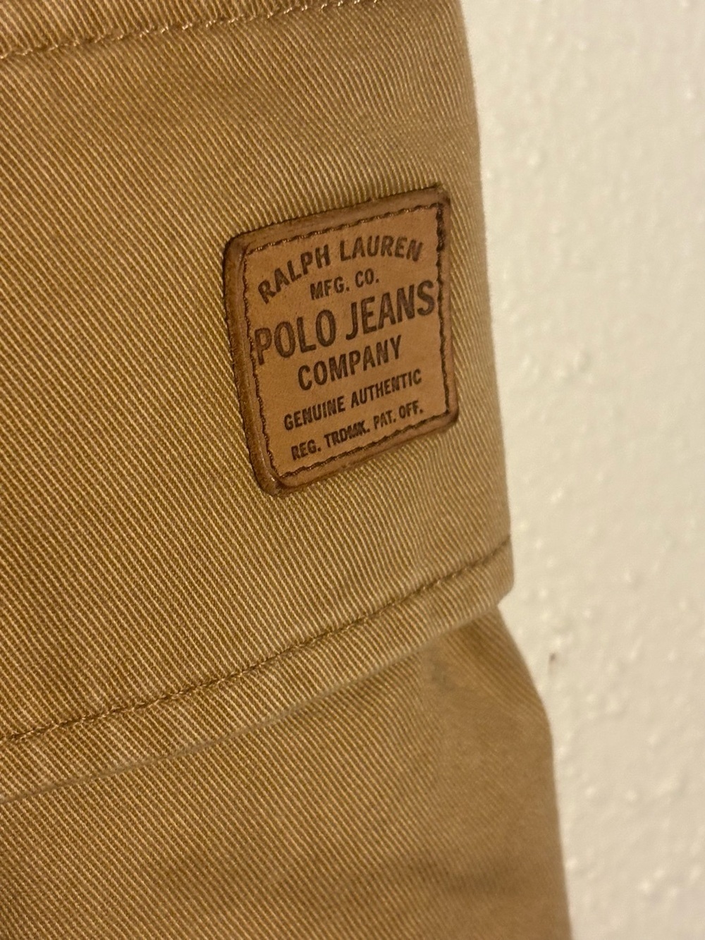 Polo Jean Co. Ralph Lauren Men’s Tan Cargo Shorts - Picture 3 of 5